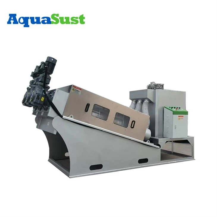 Dewater Screw Press Sludge Dredge Machine