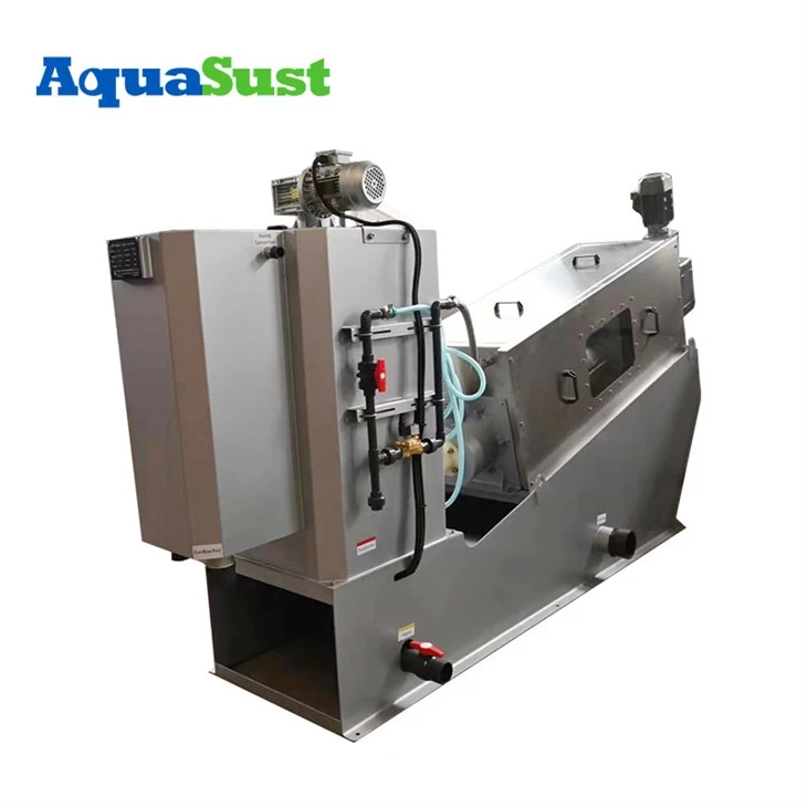 Dewater Screw Press Sludge Dredge Machine